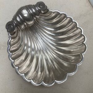Silverplate Shell-Shaped Dish